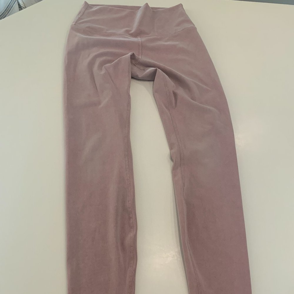 Lululemon Wunder Under Size 6 Washed Vintage Mauve